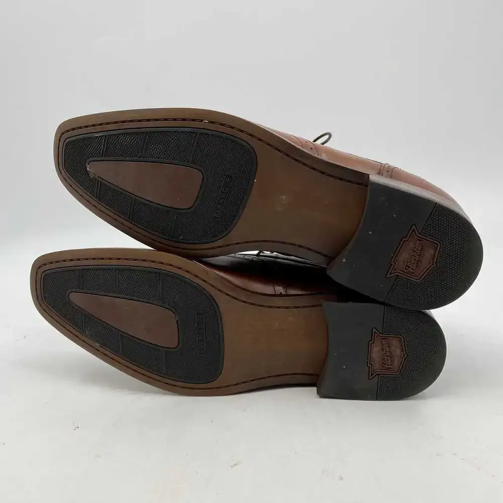 Florsheim Brown Leather Brogue Dress Shoes | Men’s Size 10.5